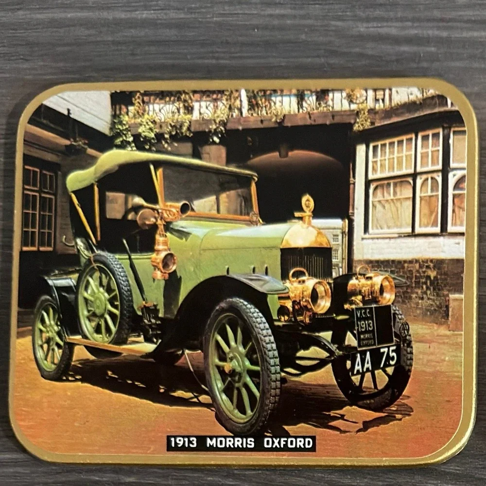Vintage Jason Coasters Set 6 Antique Classic Cars Cork Back New Zealand 1900s